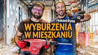 PRACA PRZY REMONTACH - Wyburzanie ścian w mieszkaniu z Remont4you | DO ROBOTY