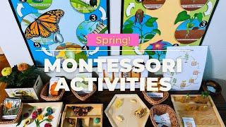 Spring Activities for Toddlers and Kids | Montessori Spring Activities #montessoriwithhart