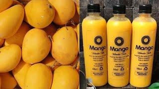 HOW TO MAKE THE BEST MANGO JUICE FOR SALE | PRESERVATION | PACKAGING | MANGO JUICE BUSINESS