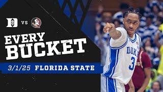 Duke 100, FSU 65 | Every Bucket (3/1/25)