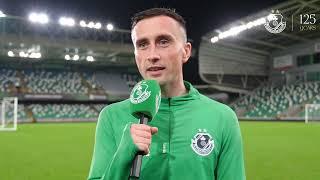 Aaron McEneff l Matchday -1 Interview v Larne l UEFA Conference League l 23 October 2024