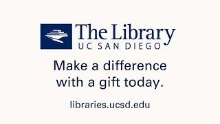 Support The UCSD Library