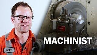 Job Talks - Machinist - Ben Goes Into Detail About His Machinist Job