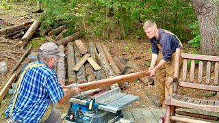 Building a New Walkway to Our Off-Grid Bunkhouse + A Big Tool Upgrade // EP 24