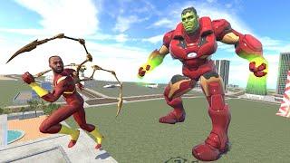 Franklin Become Iron Spiderman to Kill Hulk in Indian Bike Driving 3D