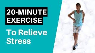 20 Minute Cardio Exercise To Relieve Stress