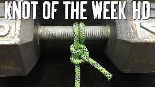 How to Tie a Half Hitch and Hitch Variations - ITS Knot of the Week HD