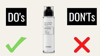 How To Use COSRX Peptide Booster