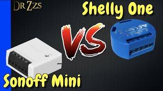 Sonoff Mini vs Shelly One - Head to Head Tiny Smart Switch Comparison