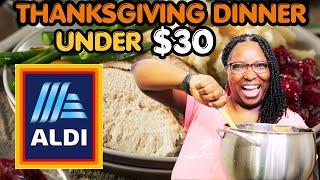 Aldi Thanksgiving Dinner "Soul Food" Style On A $30 Budget