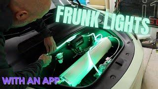 Tesla Frunk Lights, the Mod Thing You've Been Looking For