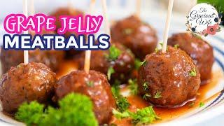 Grape Jelly Meatballs