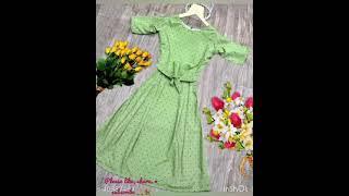 Beautiful Western Dresses n Sling Bags in Fashion 