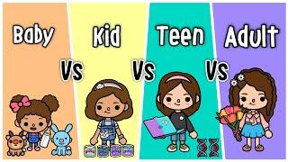 Toca Life World Baby - Kid - Teen - Adult | Toca Boca | NecoLawPie