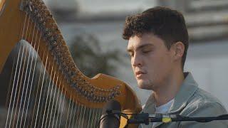 Séamus Ó Flatharta at Ballintubber Abbey | Harp Day 2021