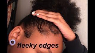 HOW I LAY MY EDGES FT. NEW ECO STYLER GEL | BABY HAIR TUTORIAL