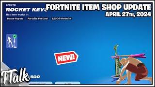 *NEW* ROCKET KEYS EMOTE & MARVEL RETURNS! Fortnite Item Shop [April 27th, 2024] (Fortnite Chapter 5)