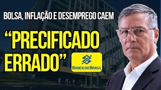 BBAS3 "Precificam errado". Por que bolsa cai com Baixo Desemprego e 'boa' Inflação? Banco do Brasil