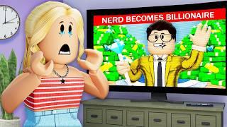 She DUMPED her NERD BOYFRIEND... He Became a BILLIONAIRE! (Roblox Movie)