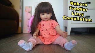 Reborn Toddler Lizzy Routine Videos  Morning Routine/ Sick / Packing Videos Compilation