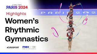 China's STUNNING Routines in The Women's Rhythmic Group All-Around  | #Paris2024 #Olympics