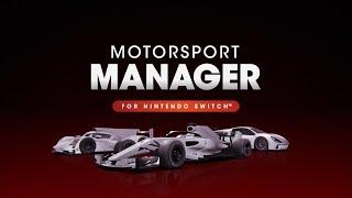 Motorsport Manager for Nintendo Switch - Official Announcement Trailer