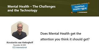 Snippet 2: Does Mental Health get the attention you think it should get?