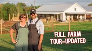 FULL Farm Tour of Our 40 Acre Farm - (Fall Edition 2023)