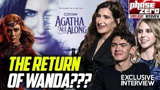 The Return Of Wanda?! Agatha All Along Cast Talks Wandavision Ties!