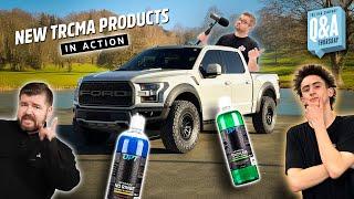 NEW TRCMA Products Tested w/ Dane, Lucas & Anthony | Detailing Q&A