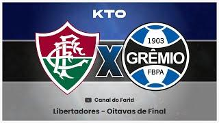 AO VIVO FLUMINENSE X GRÊMIO 20.08 LIBERTADORES 2024 - FARID REAGINDO AO JOGO NO ESPAÇO MAESTRO!