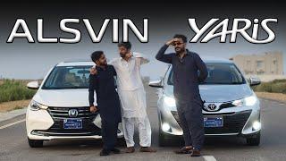 Drag Race | Yaris 1.5 vs Alsvin 1.5 | Karachi | PakWheels