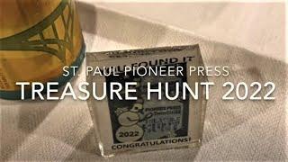 2022 Pioneer Press Treasure Hunt: Hiding the medallion