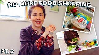 Taking Stock Of Food Already In Our House (Eating Only Leftovers) Part 2 | FRIDGE SORT OUT