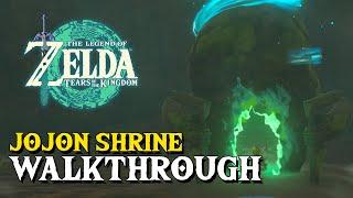 Zelda Tears Of The Kingdom Jojon Shrine Walkthrough