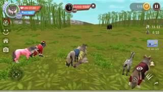 All Playable animals vs. Asiatic Black Bear Boss! | Wildcraft: Animal sim online 3D