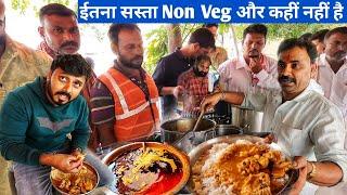 इससे सस्ता Street Food खाना कही नही Best Omelette & Non Veg Street Food #Mysore | Khane Ka Shaukeen