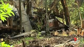 Sydney Tramway Museum - Old site fire