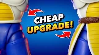 3 Ways to UPGRADE SHF Vegeta's Armor!