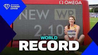 Yaroslava Mahuchikh breaks high jump world record in Paris - Wanda Diamond League 2024