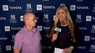 Brian Cashman with Meredith Marakovits on Gerrit Cole