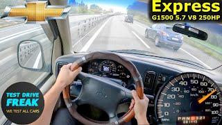 1999 Chevrolet Express G1500 Mark III LX 5.7 V8 250 HP Autobahn POV Drive