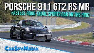 Manthey-Racing Testing The 700HP Porsche 911 GT2 RS MR 6:40.33 Minutes Record Car At The Nürburgring