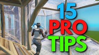 15 Tips That Pros Know That You Don't!