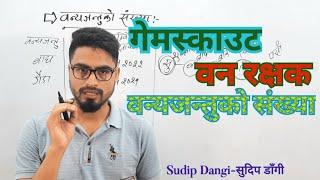 Number of wild animals || वन्यजन्तुहरुकाे संख्या || #gamescout #forest_gurd #sudipdangi #forest_gk