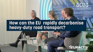 How can the EU rapidly decarbonise heavy-duty road transport?