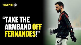 'HE'S SO PETULANT!' Man United Fan Calls For Bruno Fernandes To Be STRIPPED Of His Captaincy!