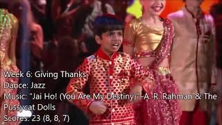 Akash Vukoti - All Dancing With The Stars: Juniors Performances