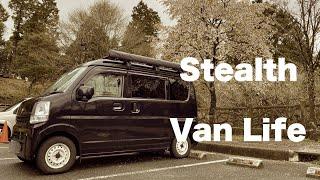 【van Life】cozy car camping in Hakone Japan.