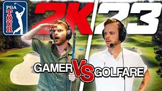 GAMER VS GOLFARE (PGA 2K23)